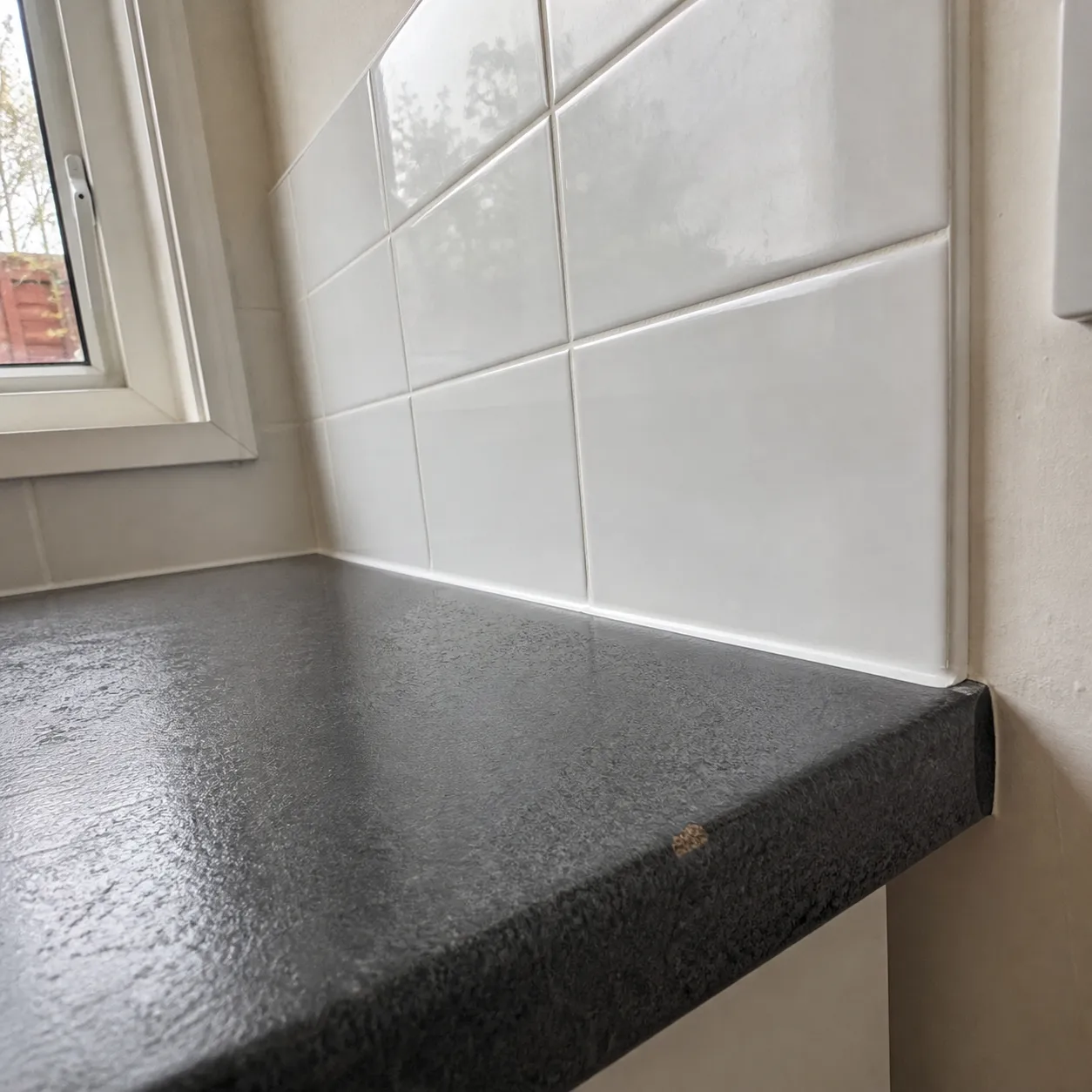 Detail from a property finished to inspection standard
